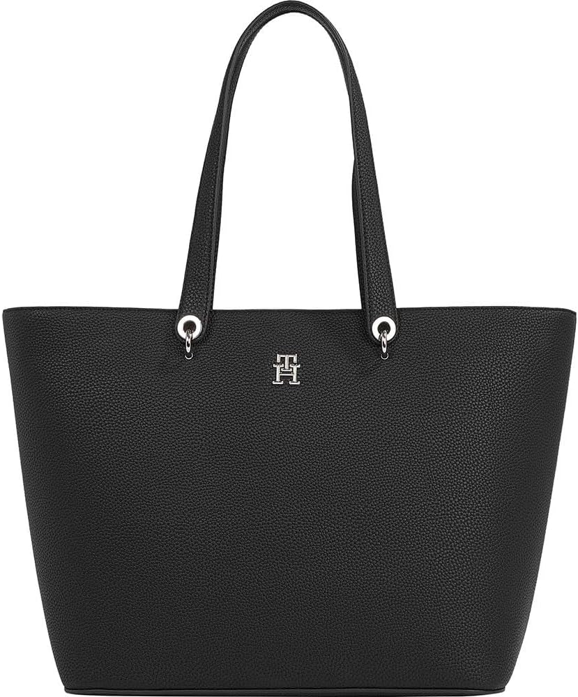 Tommy Hilfiger Tote bag bag Velký znak Tašky Dámské Naty Shop Černá (černá)