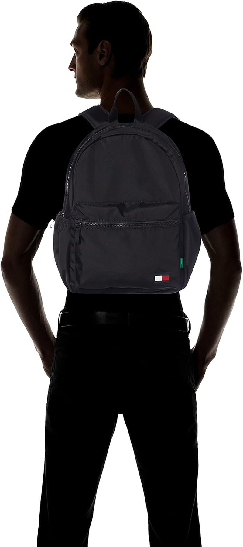 Unisex Dětský CORE Batoh Tommy Hilfiger, černý Prémiové batohy a brašny Naty Shop