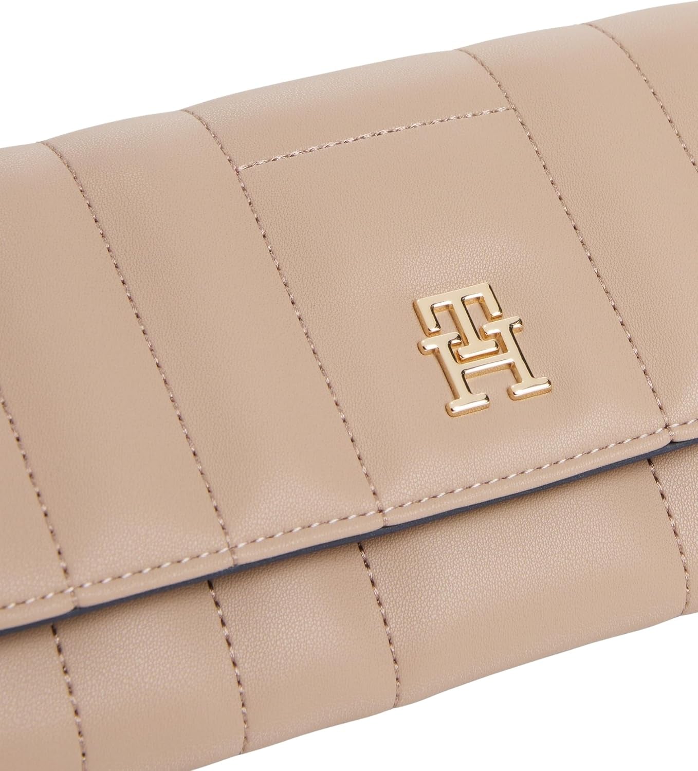 Dámská velká peněženka Tommy Hilfiger Dámská Flap, Béžová (Coastal Taupe), Univerzální dámská peněženka Naty Shop