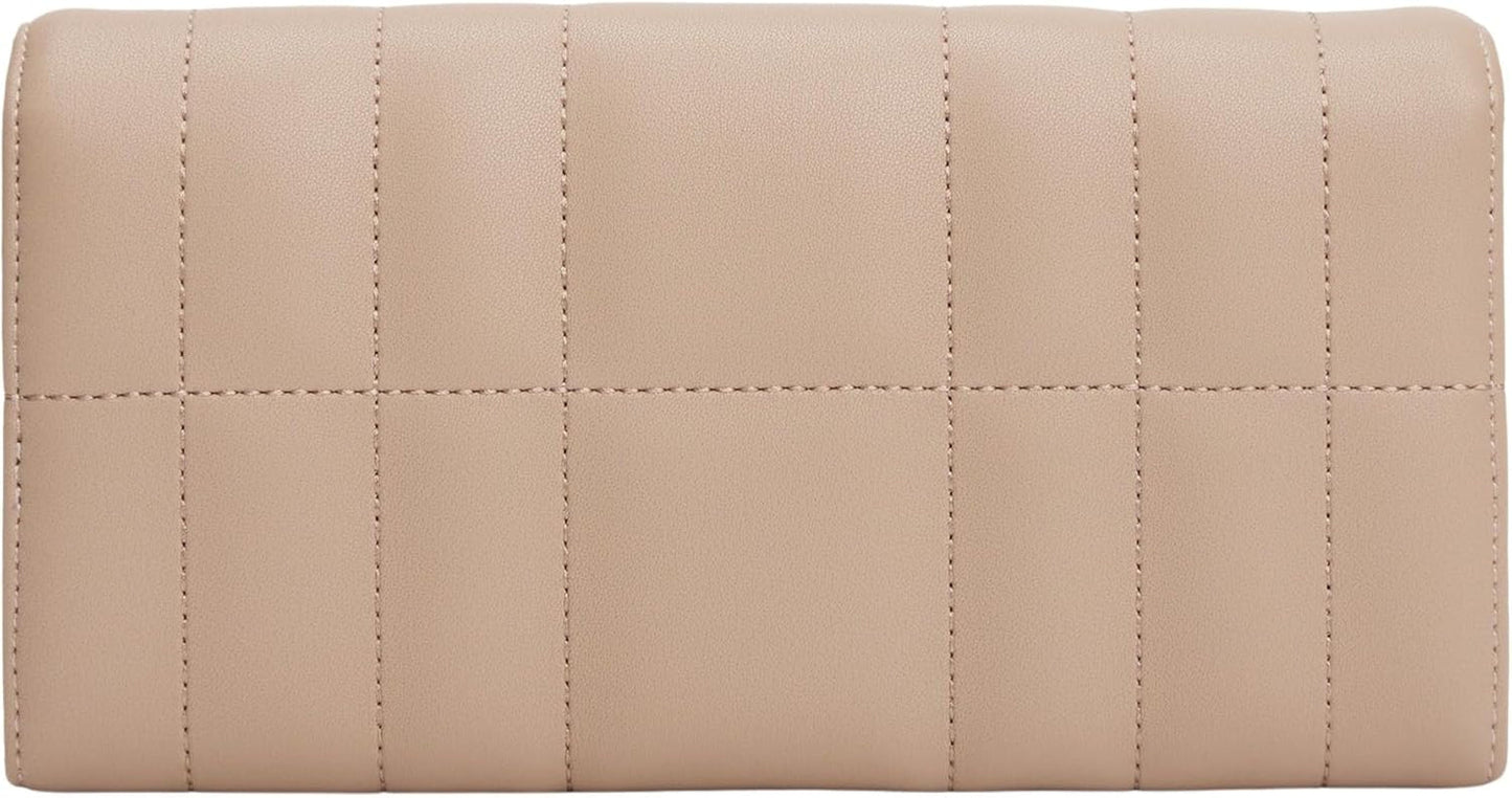 Dámská velká peněženka Tommy Hilfiger Dámská Flap, Béžová (Coastal Taupe), Univerzální dámská peněženka Naty Shop