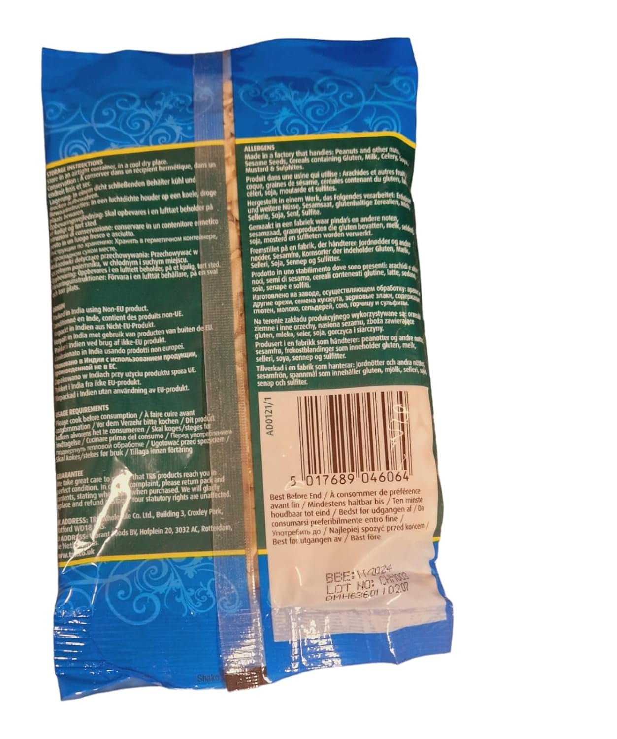 TRS Charmagaz (Sušená melounová semínka) 100G Dehydratované produkty Naty Shop