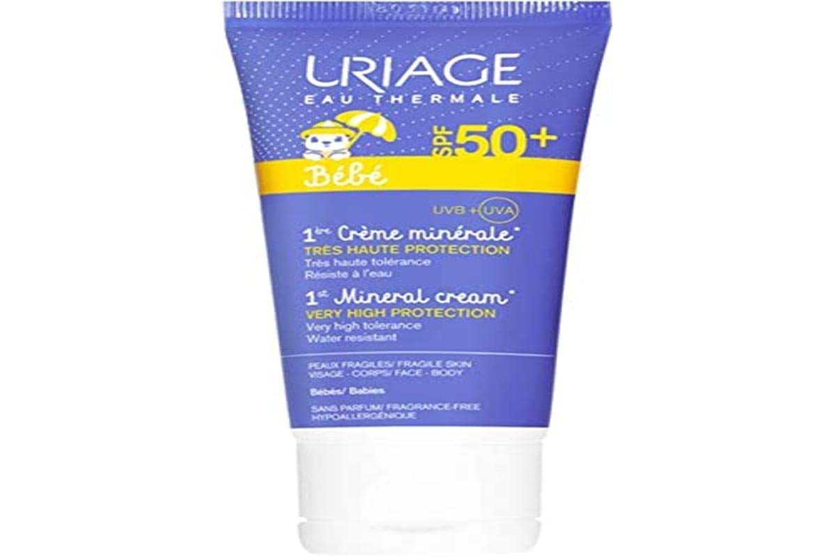 Uriage Baby Mineral Cream SPF50+ Sun Protection, 50 ml Děti - Koupel a péče o pleť Naty Shop 50 M (1 balení)