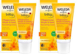 WELEDA Organic Baby Calendula Care Cream Body & Face 30ml - Pleťový krém / pleťový krém pro přírodní kosmetiku se sezamovým olejem a lanolinem pro péči o suchou pokožku. Hydratační pečující krém pro kojence a děti Děti - Koupel a péče o pleť Naty Shop Výchozí název