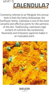 WELEDA Organic Baby Calendula Care Cream Body & Face 75ml - Pleťový krém / pleťový krém pro přírodní kosmetiku se sezamovým olejem a lanolinem pro péči o suchou pokožku. Hydratační pečující krém pro kojence a děti Děti - Koupel a péče o pleť Naty Shop
