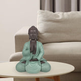 Zen Arôme SBM5 Socha Zen Bodhi, zelená/hnědá, 20 cm vysoká Sošky a plastiky Naty Shop