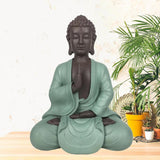Zen Arôme SBM5 Socha Zen Bodhi, zelená/hnědá, 20 cm vysoká Sošky a plastiky Naty Shop