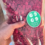 Lyofilizované maliny Nalámané kousky | XL 300g Mrazem sušené ovoce | Sušené maliny Bezlepkové Ovoce sušené mrazem | Ovoce sušené mrazem | Lyofilizované maliny Dehydrované produkty Naty Shop